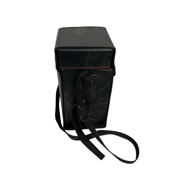 Vintage Sigma Camera Lens Case Black Leather Strap - Picture 5 of 7